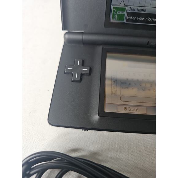 Nintendo DS Lite Handheld Black w/ Multi Device USB Charging Cable, Game, Stylus - Picture 5 of 16